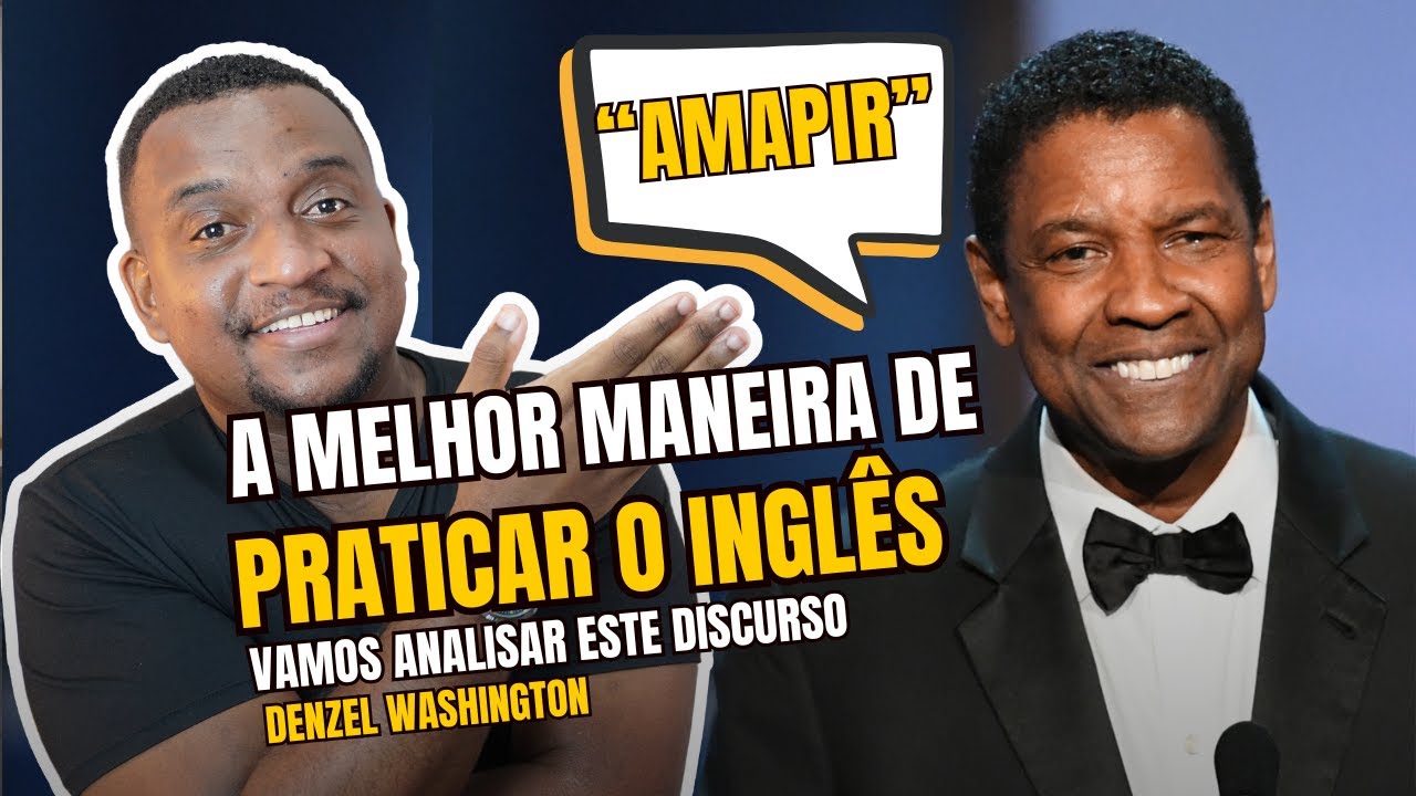 Como Entender o Inglês Falado com o Discurso de Denzel Washington
