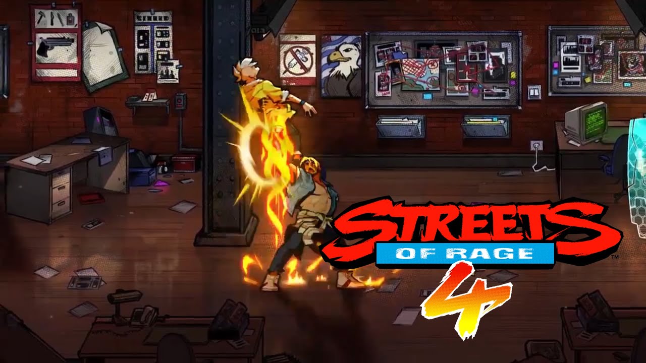 Street Of Rage 4 - Combos 2 - Axel  - Adam Gameplay