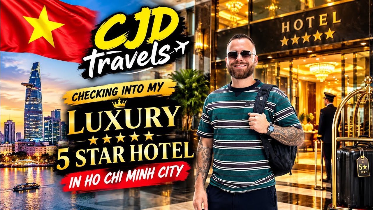 Checking into the 5 star luxury Mai House Saigon hotel in Ho Chi Minh City 🇻🇳 