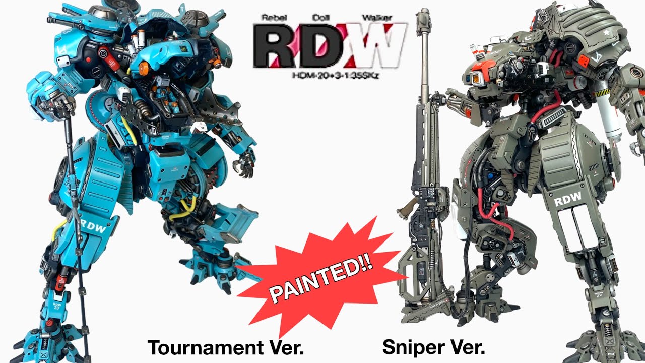 I created this model from scratch! New Kallamity mecha resin model kit