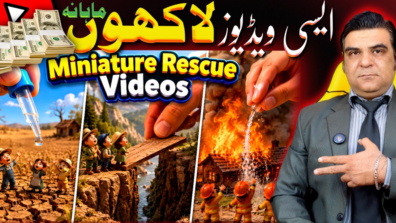How To Make Viral Miniature Rescue Videos With AI (TikTok Style)