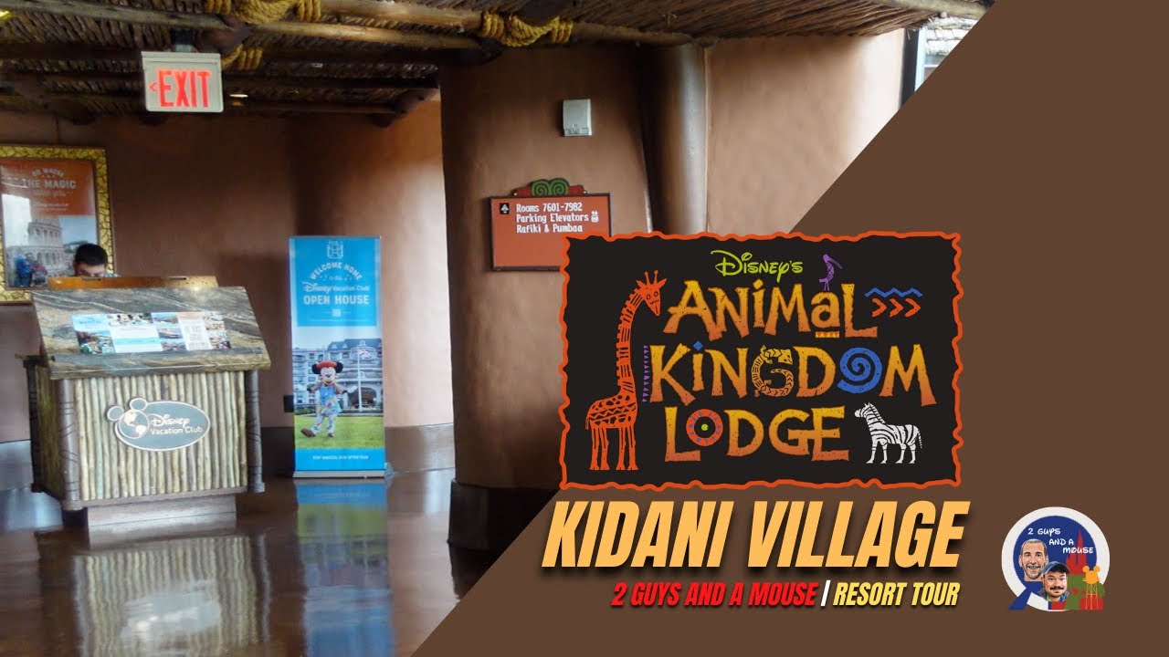 Disney's Animal Kingdom Kidani Village Resort Tour | 2 Guys and a Mouse