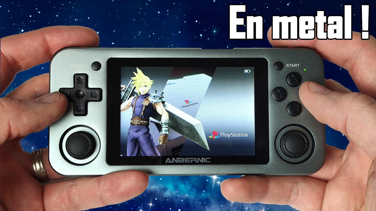 RG351M : Test de la console retrogaming en METAL !