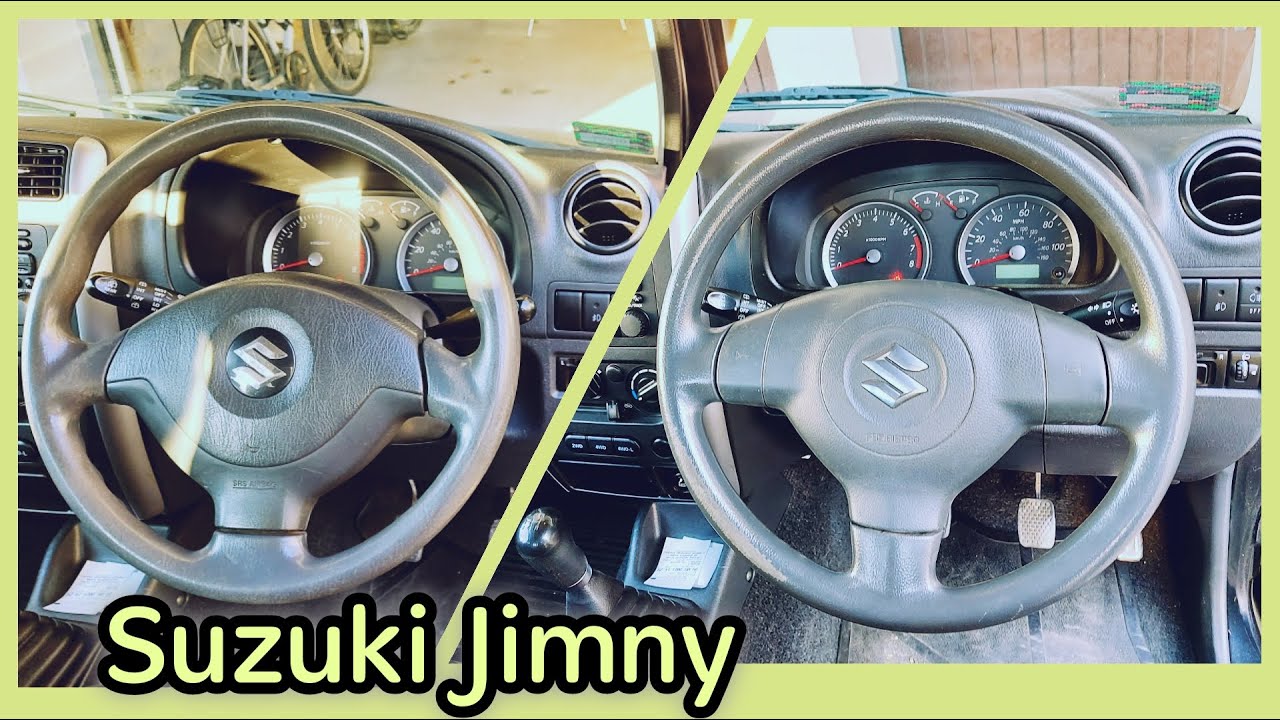 SUZUKI JIMNY 🚙 Steering Wheel SWAP Replacment How to remove replace Modification AirBag Kierownica