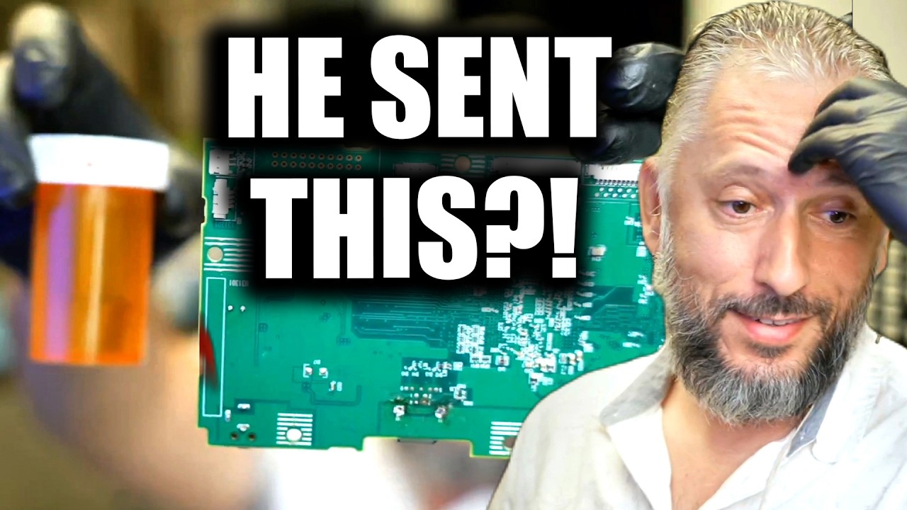 ЗАЧЕМ этот клиент прислал мне банку с лекарствами?! (Ремонт ScanSnap iX500)