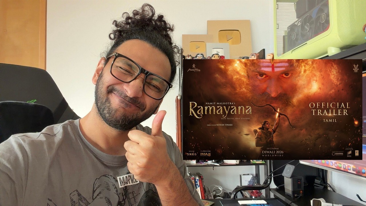 Namit Malhotra&rsquo;s Ramayana| Trailer Reaction | Nitesh Tiwari | Hans Zimmer, A.R.Rahman | Malayalam
