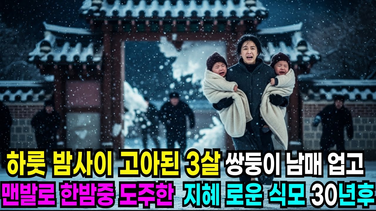 하룻밤 사이 고아 된 3살 쌍둥이 업고 맨발로 도주한 지혜로운 식모  30년 후  노후사연ㅣ감동사연ㅣ사연라디오ㅣ오디오북
