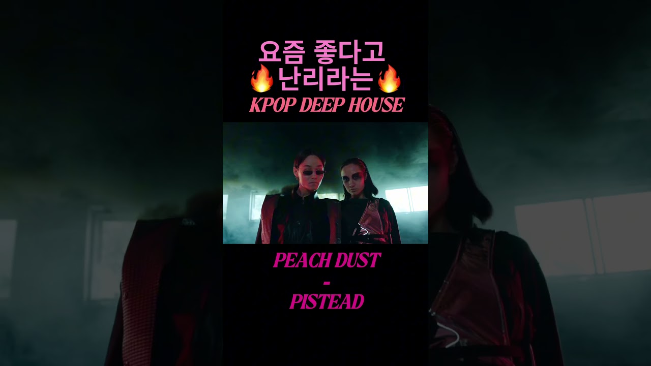 분위기 미쳤다🔥 요즘 KPOP 딥하우스 (PEACH DUST - PISTEAD) #shorts #shortvideo