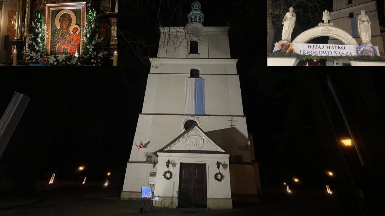 Peregrynacja kopii Obraz Matki Boskiej Częstochowskiej w Sławkowie | Niezwykłe chwile modlitwy