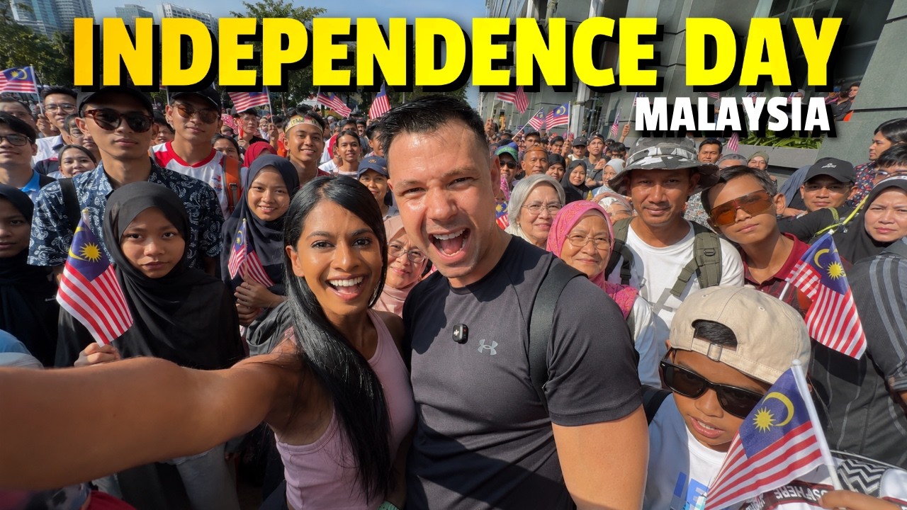 Празднование Дня независимости Малайзии в Куала-Лумпуре 🇲🇾