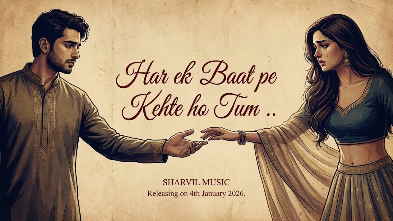 Har ek baat pe kehte ho tum  - Official Lyrical Video | Mirza Ghalib Deep Lines | Lyrical Tribute