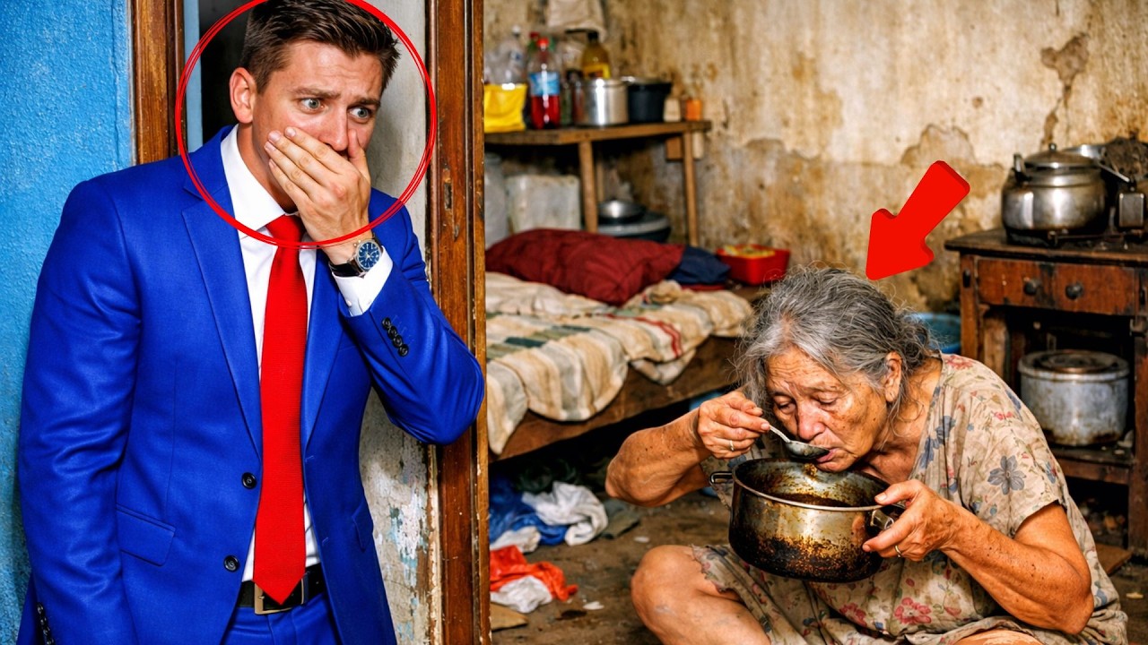 O FILHO VOLTOU RICO PARA AJUDAR A MÃE... MAS A ENCONTROU EM UMA CENA QUE O FEZ DESMORONAR!