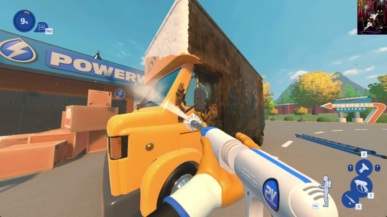 Playing PowerWash Simulator 2 Demo