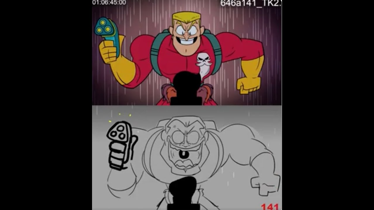 Teen Titans Go! Storyboard: Beard Hunter-Chase