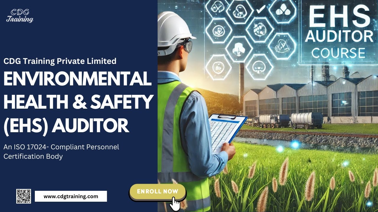 Become a Certified Environmental Health & Safety (EHS) Auditor | Online Training & Certification