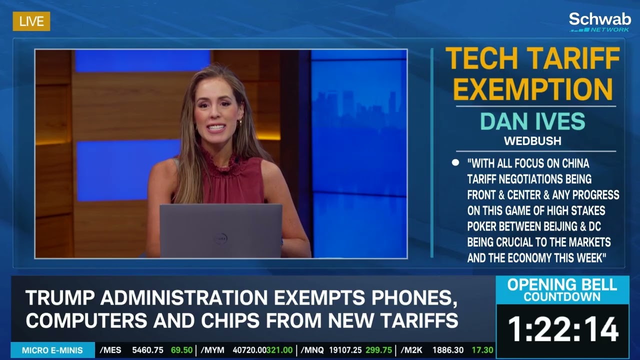 Tech Tariff Relief? What It Means for AAPL & NVDA