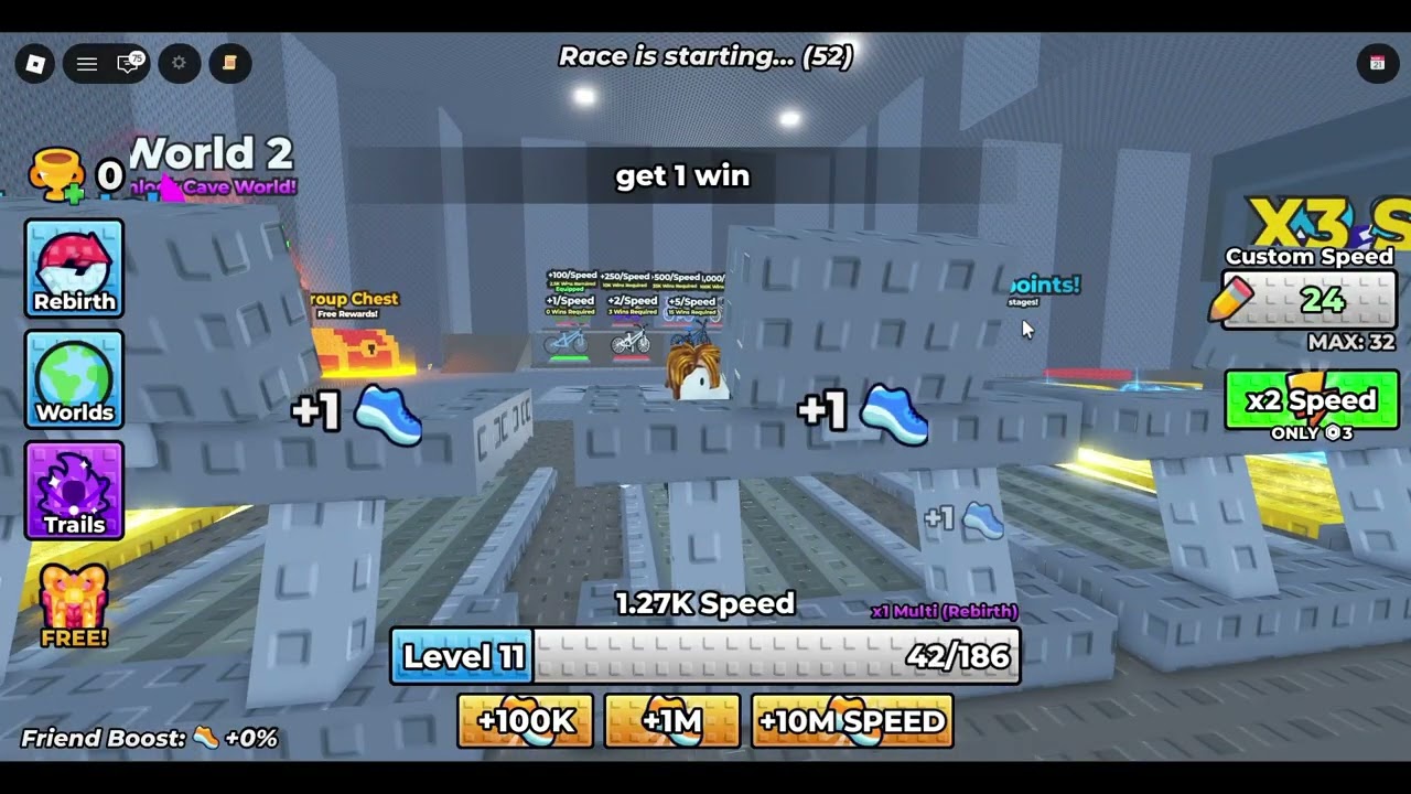 +1 SPEED BIKE ESCAPE CHALLENGE