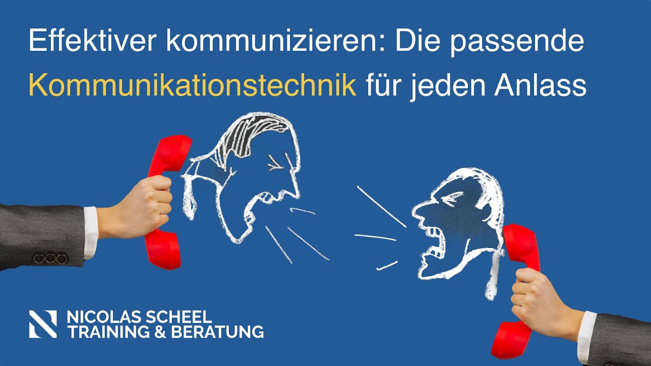 Effektiver kommunizieren: Die passende Kommunikationstechnik f&uuml;r jeden Anlass