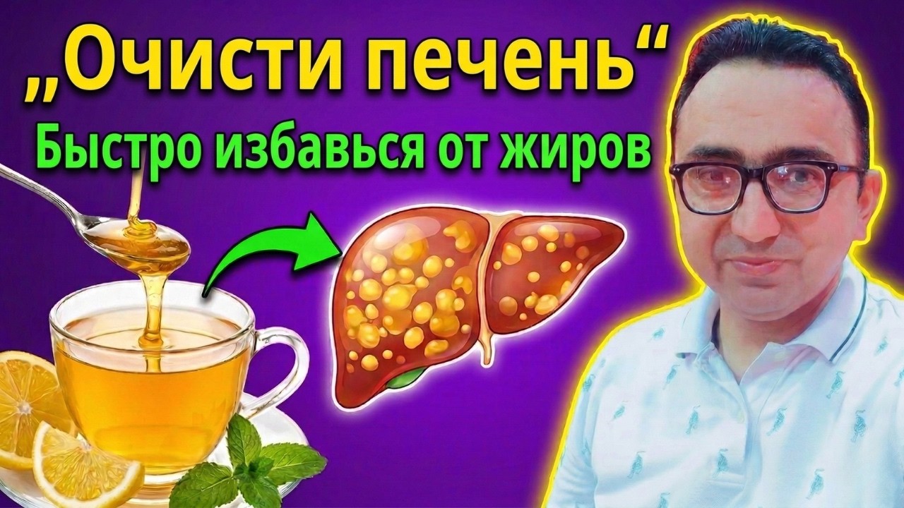 Избавьтесь от килограммов «токсичных отходов», застрявших в печени, естественным путем!