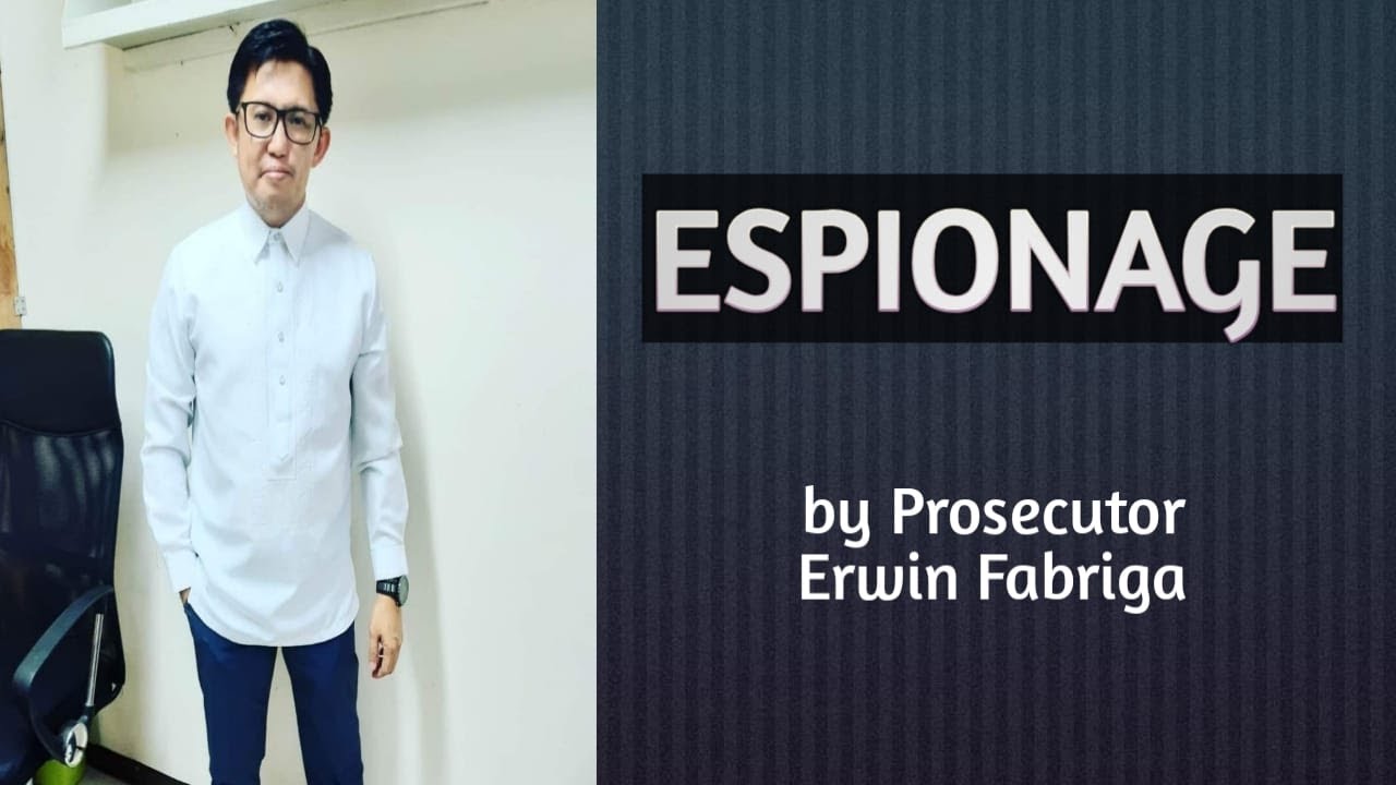 Espionage (Article 117 of the Revised Penal Code)