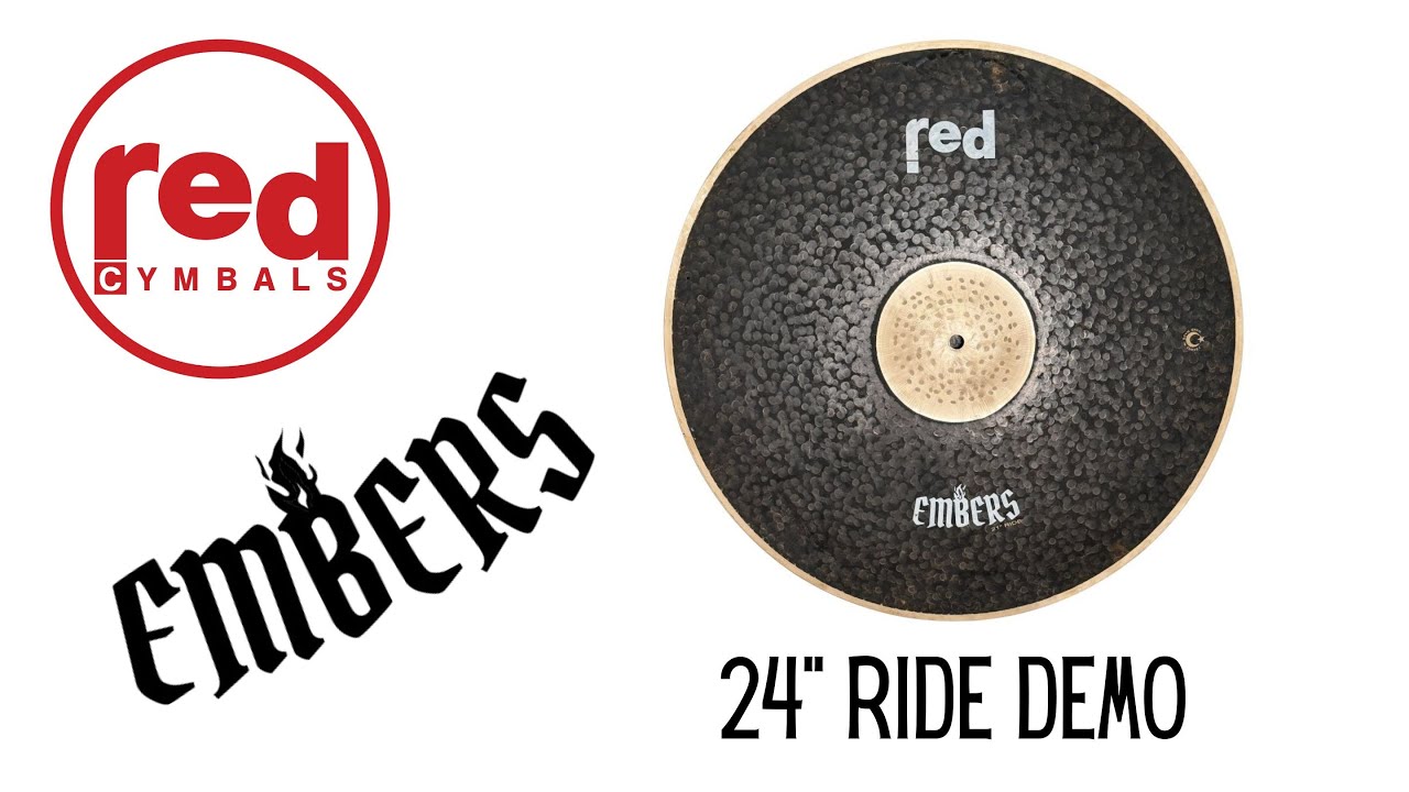 Red Cymbals Embers Series 24