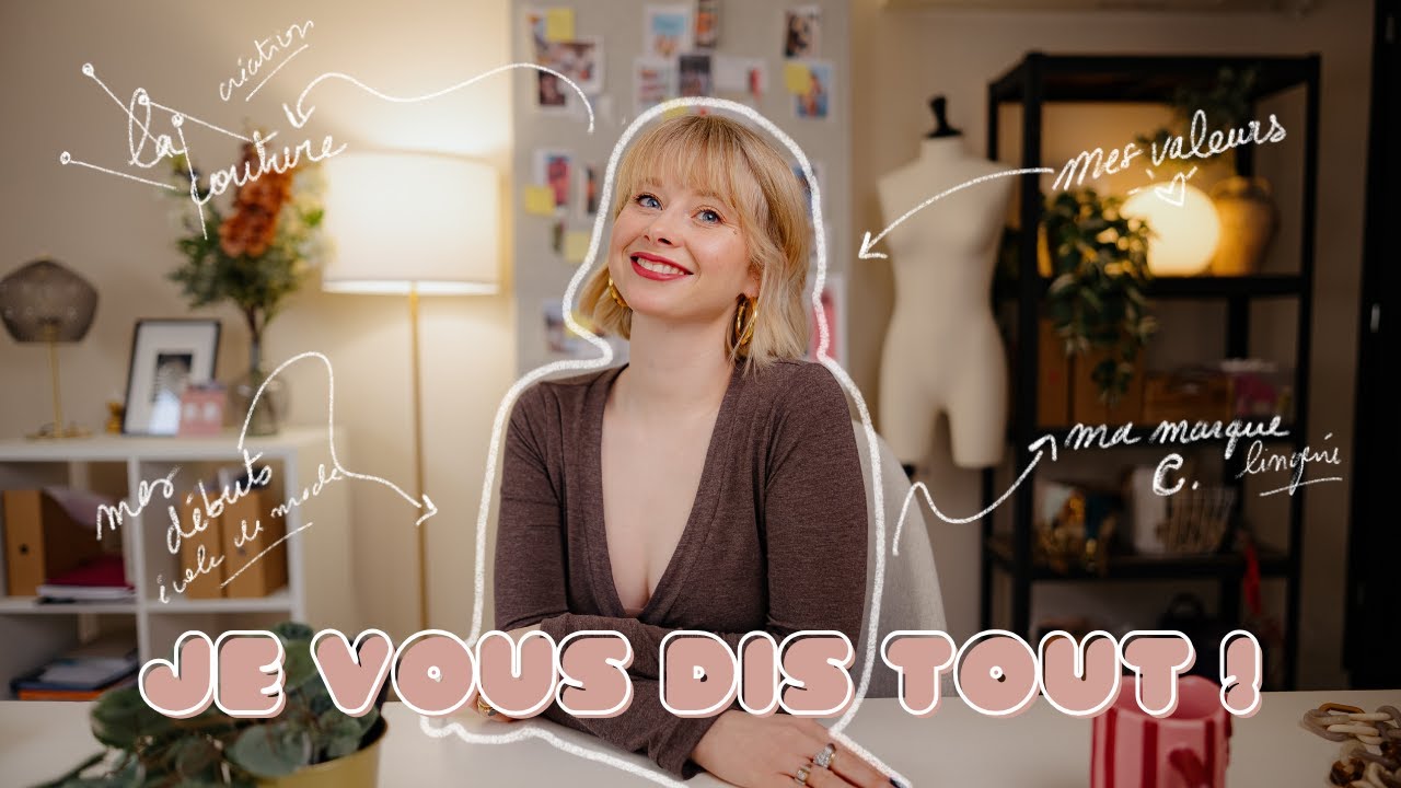 HELLO YOUTUBE ! Couture, DIY&hellip; d&eacute;couvrez mon univers !