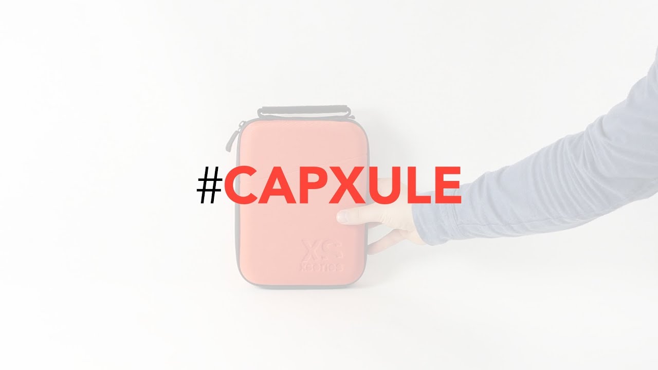 Capxule Series by XSories | Soft Protector Case with pre-cut foam inlay for GoPro