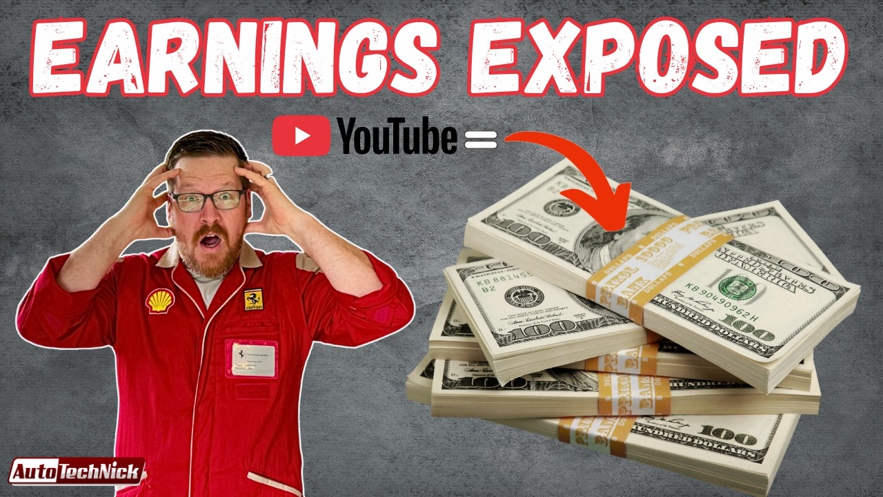 Сколько зарабатывает автомобильный YouTube-канал с 15 тысячами подписчиков?