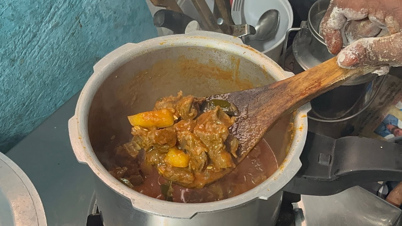 Mutton Curry Gravy Recipe😋👌 మటన్ కర్రీ వండినం 👍
