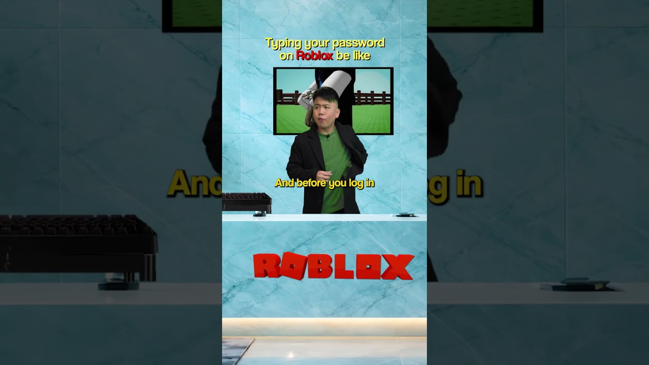 Attempting to LOGIN on Roblox Be Like..