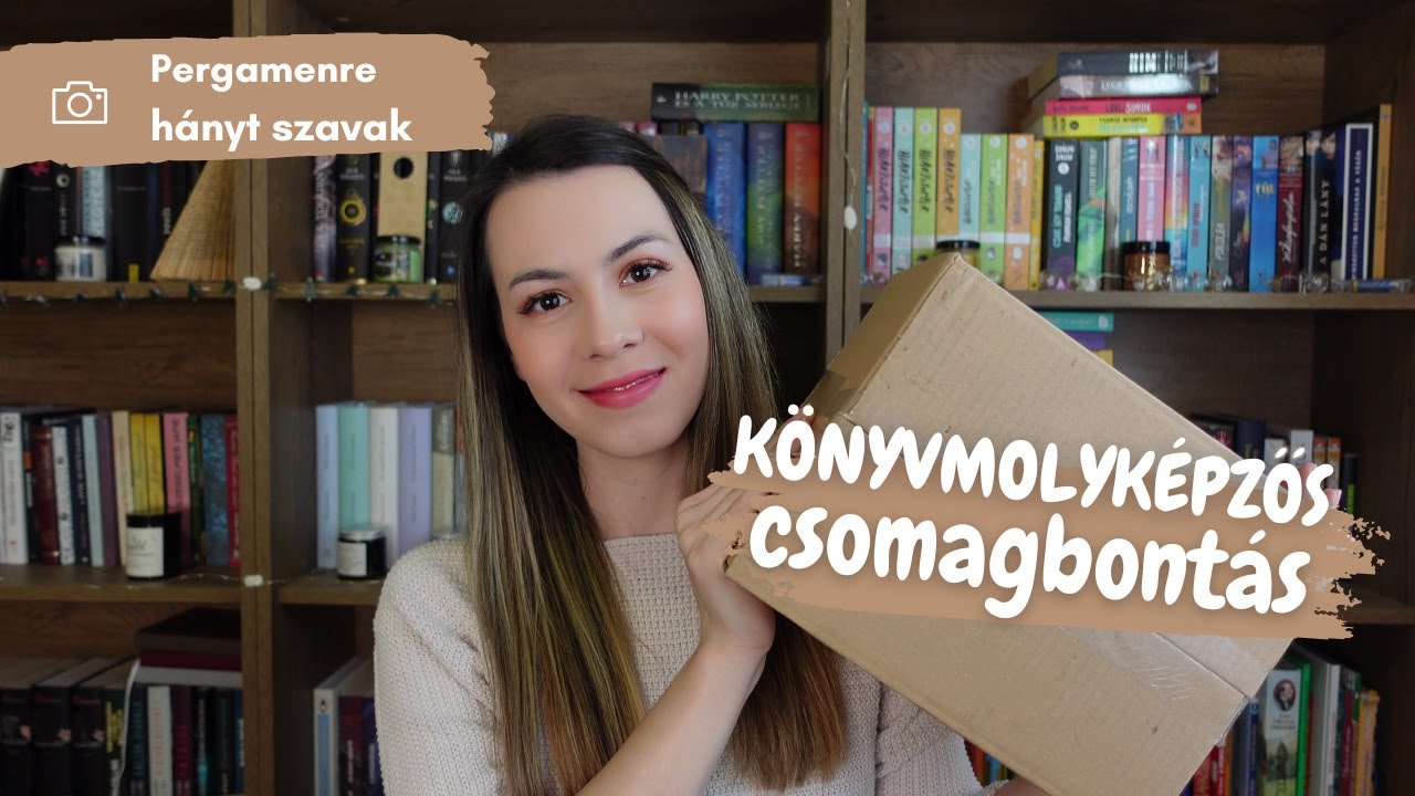 Könyvmolyképzős csomagom jött | Pergamenre hányt szavak