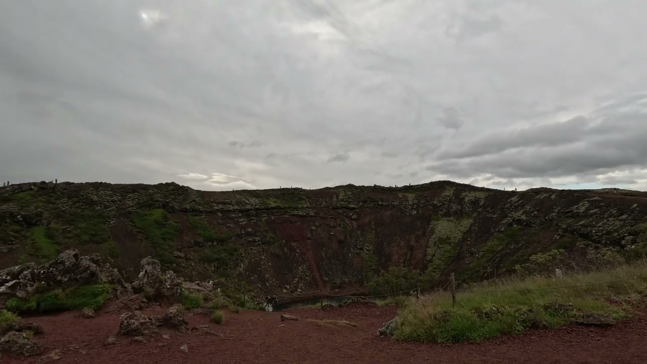 Iceland - Kerid Crater - 23 August 2024 - 4K - @Wandering_sPots