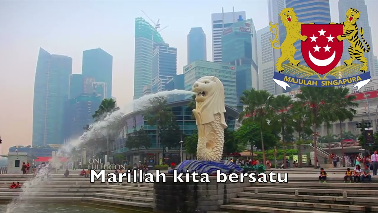 🇸🇬 Majulah Singapora - Anthem of Singapore | Anthems D