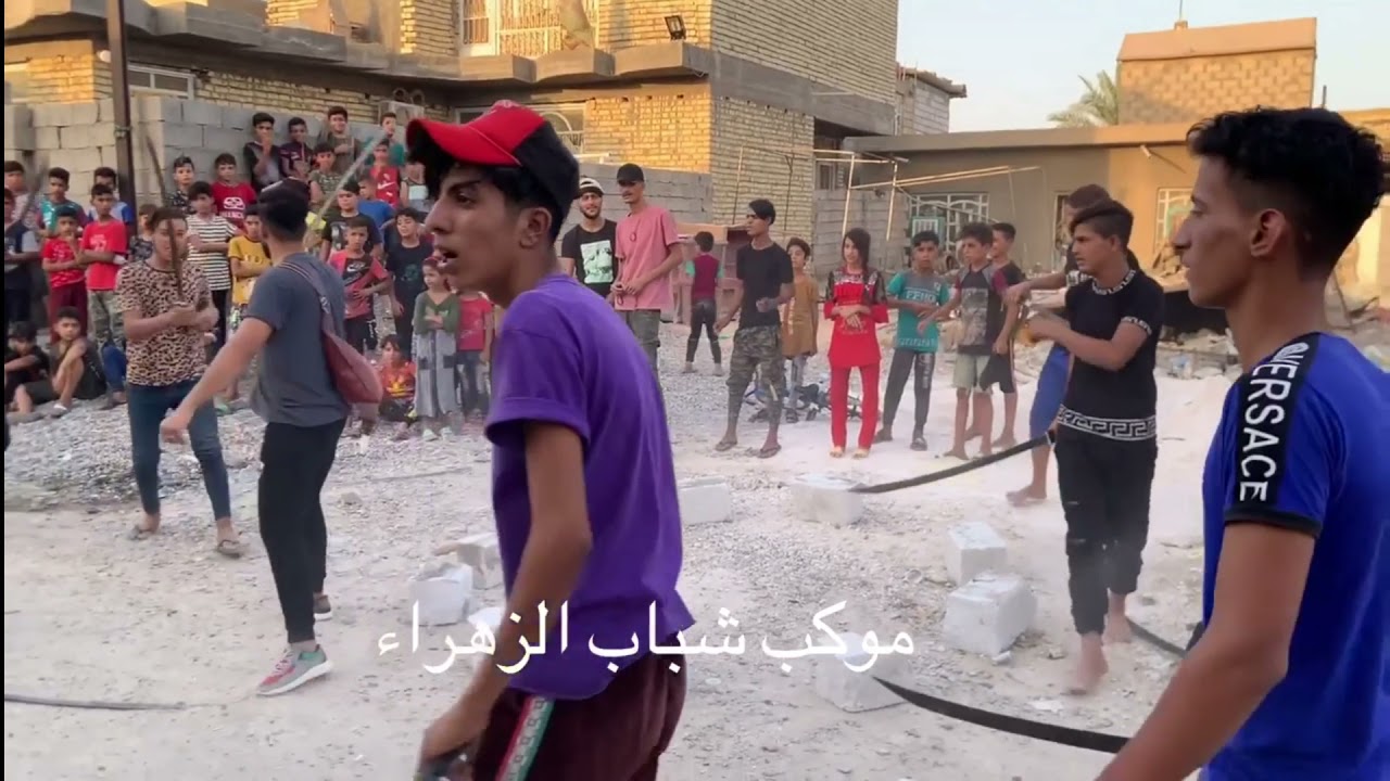 موكب شباب الزهراء تدريب التشابي الامام العباس( علية السلام )