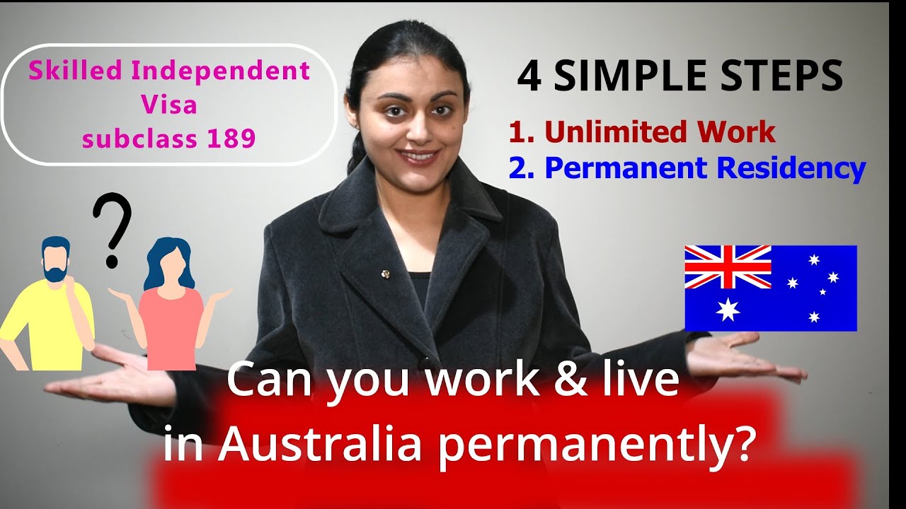 How to apply for permanent residency and full work rights in Australia?