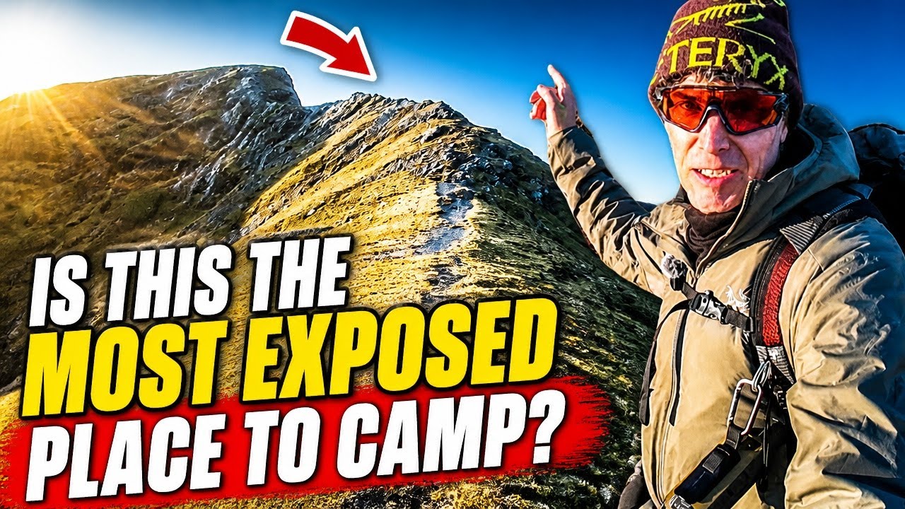 Camping Below Sharp Edge
