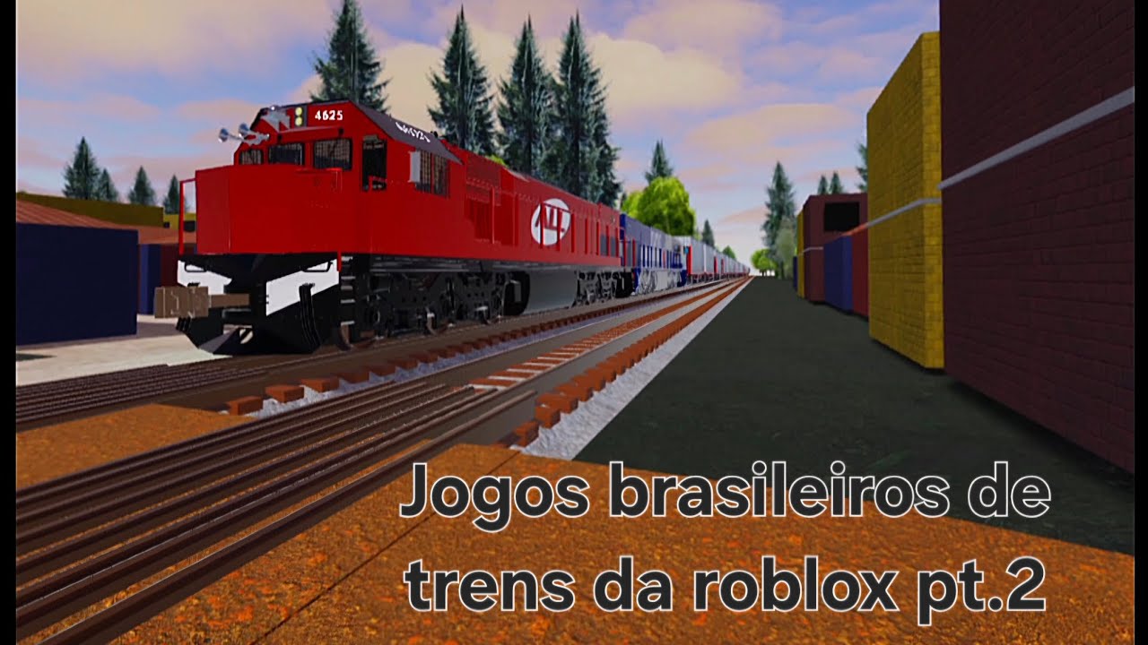 Mais jogos de trens que criadores brasileiros fizeram no roblox