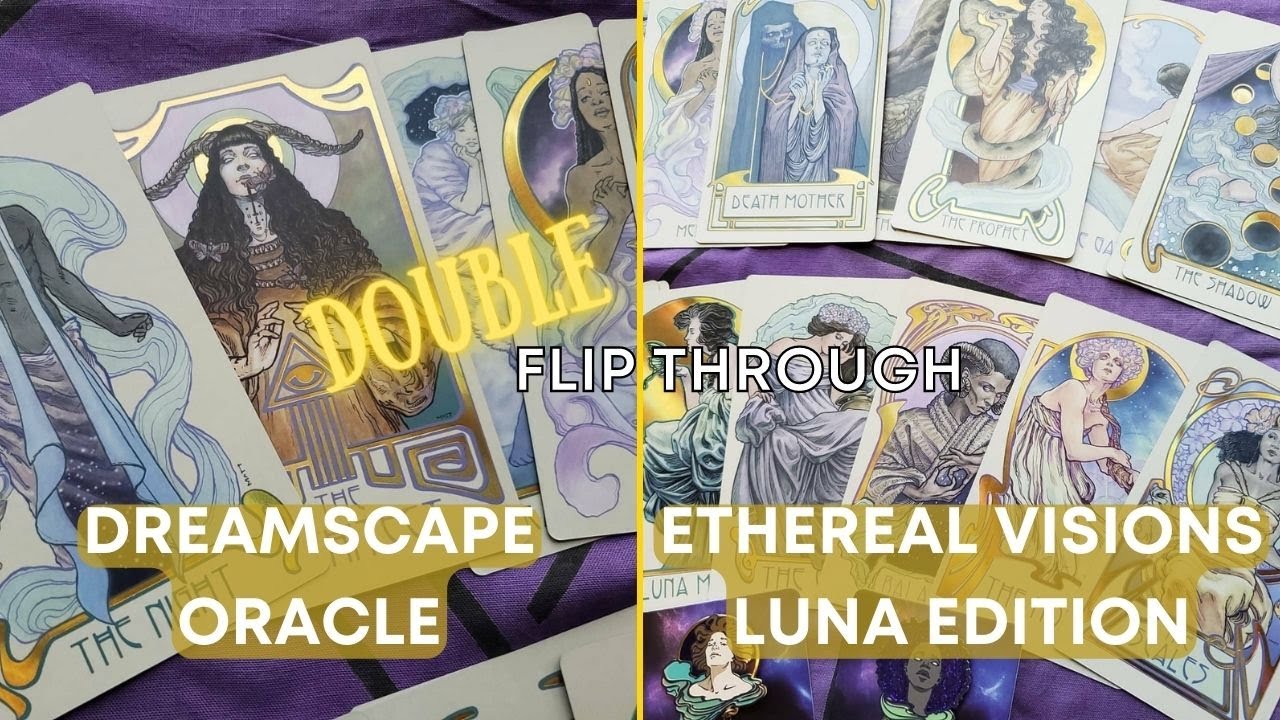 Ethereal Visions Tarot Luna Edition & Dreamscape Oracle | DOUBLE UNBOXING!