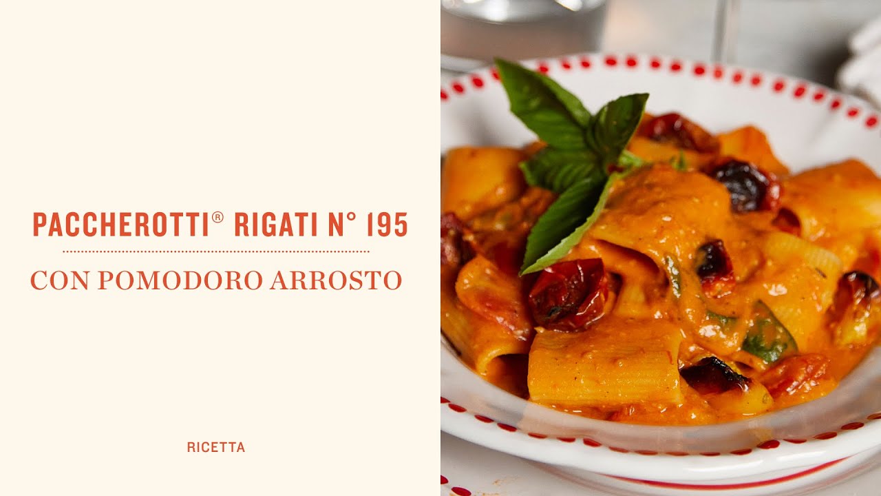 PACCHEROTTI® RIGATI n° 195 con POMODORO ARROSTO