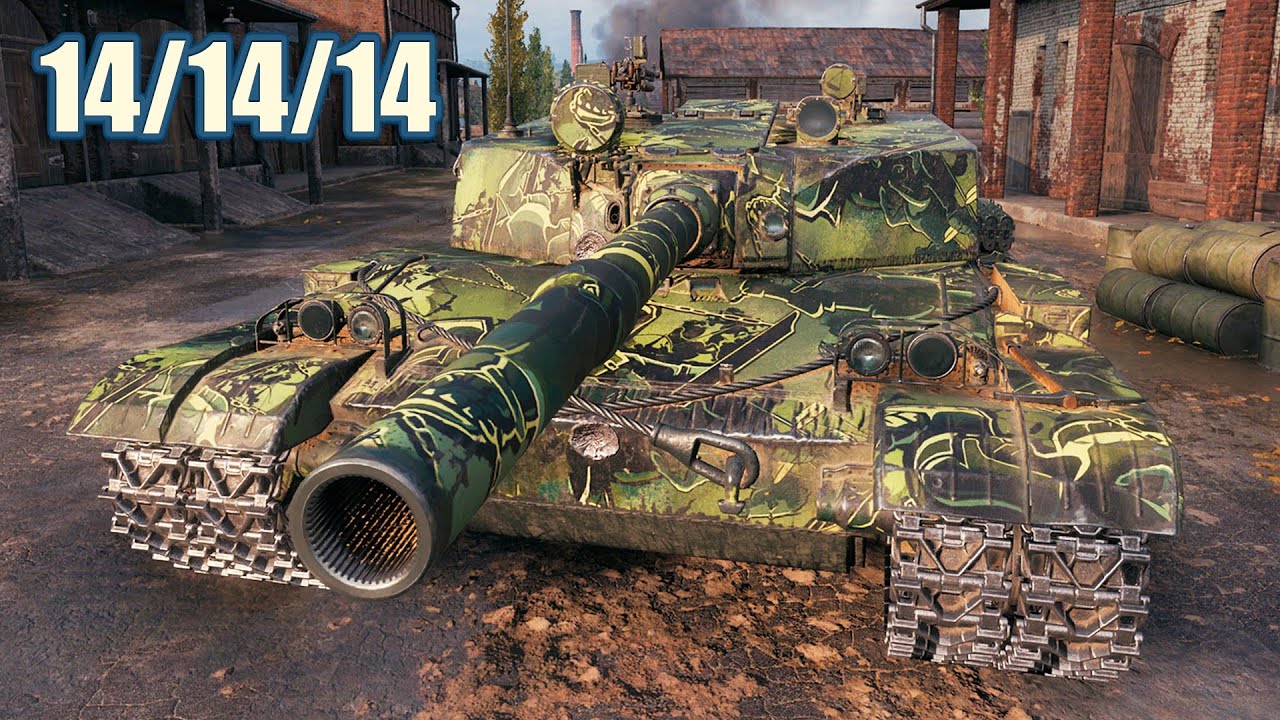 BZ-176 • 14 выстрелов, 14 попаданий, 14 пробитий