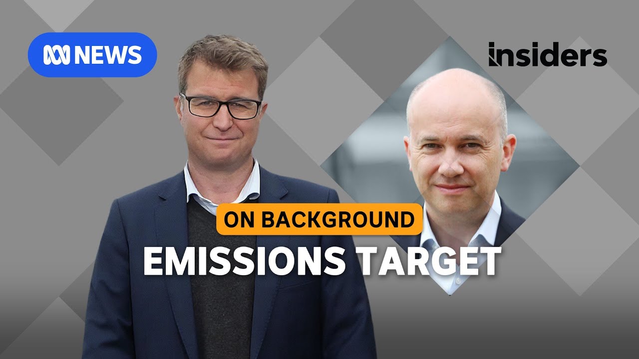 Matt Kean urging opposition to back govt's 2035 emissions target || Insiders: On Background