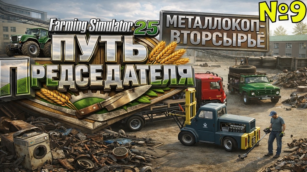 Фс 25: Журавлёво! МЕТАЛЛОКОП, ПЕРЕРАБОТКА ВТОРСЫРЬЯ! СНЕСЛИ САРАЙ 😳#-9