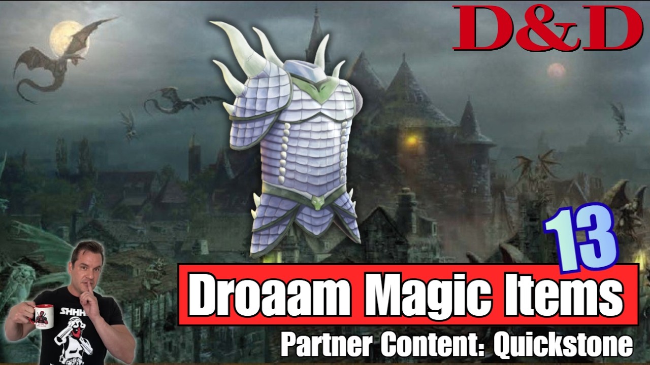 D&D: 13 Droaam Magic Items - Eberron: Quickstone - Partner Content