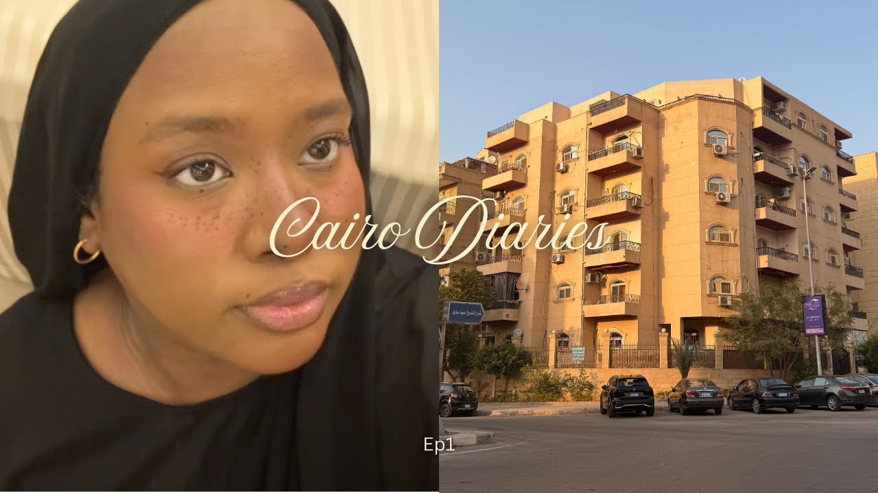 Cairo Diaries ep.1 | moving day, flights, grocery shopping & exploring Cairo 