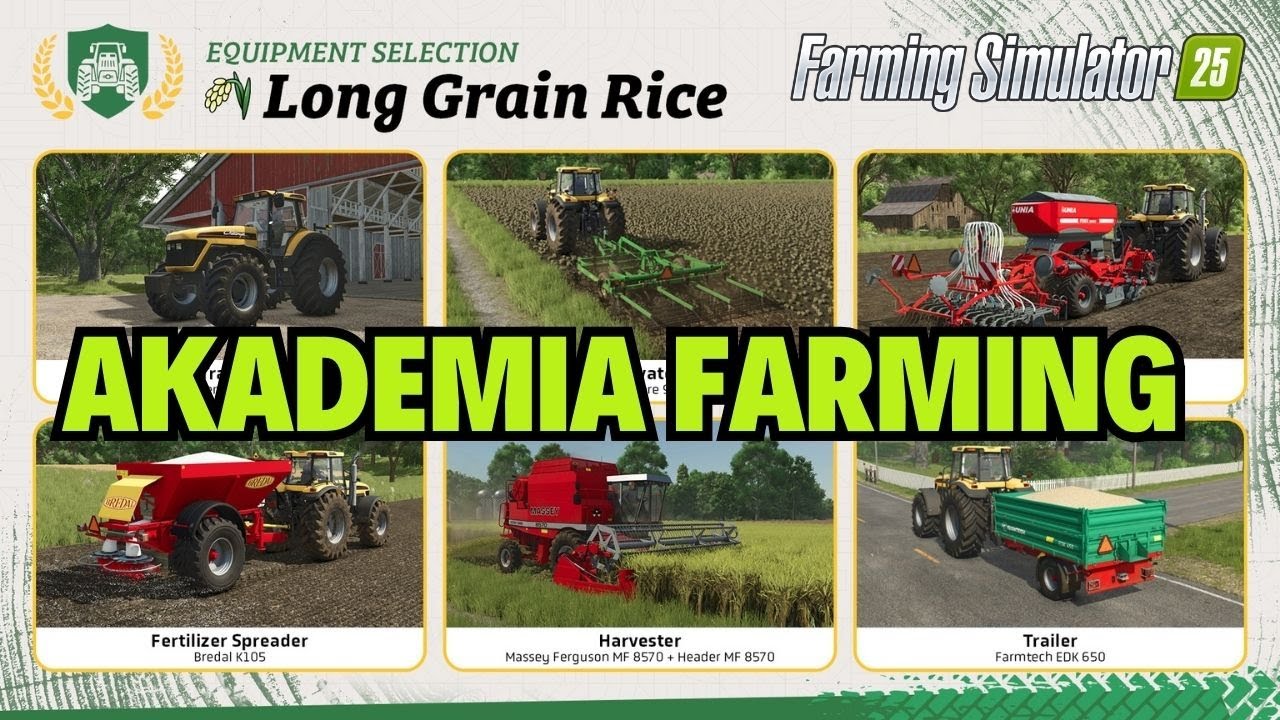 JUŻ DZIAŁA - AKADEMIA FARMING do Farming Simulator 25