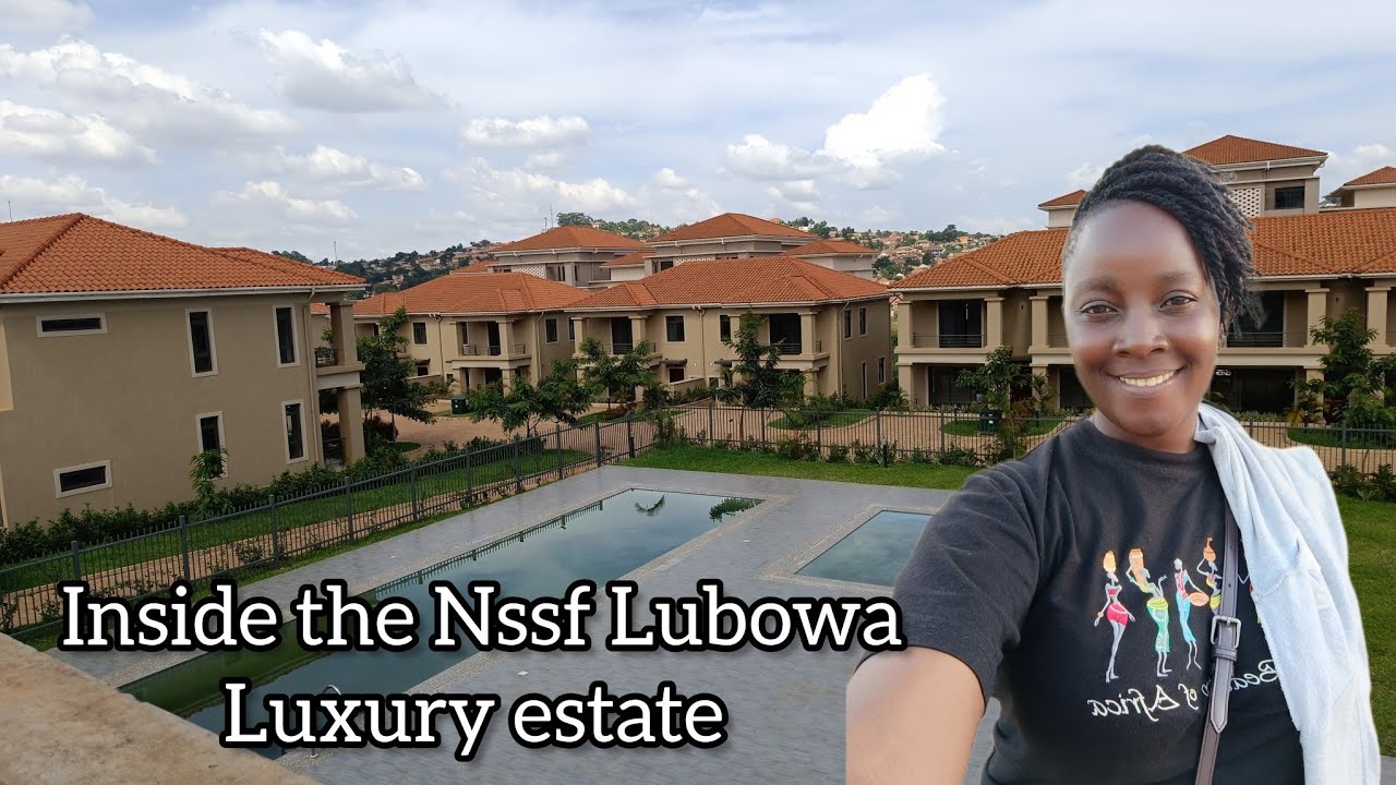 Inside the Luxury Lubowa NSSF housing project/estate where the rich people live. #realestate