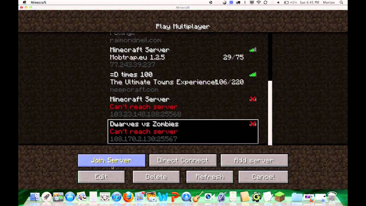 DvZ server (no whitelist)