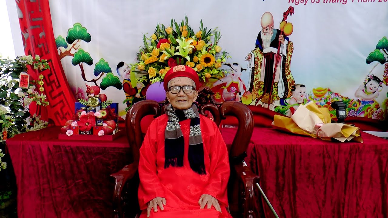 LỄ MỪNG ĐẠI THỌ CỤ VŨ XUÂN HÀNH TUỔI 100