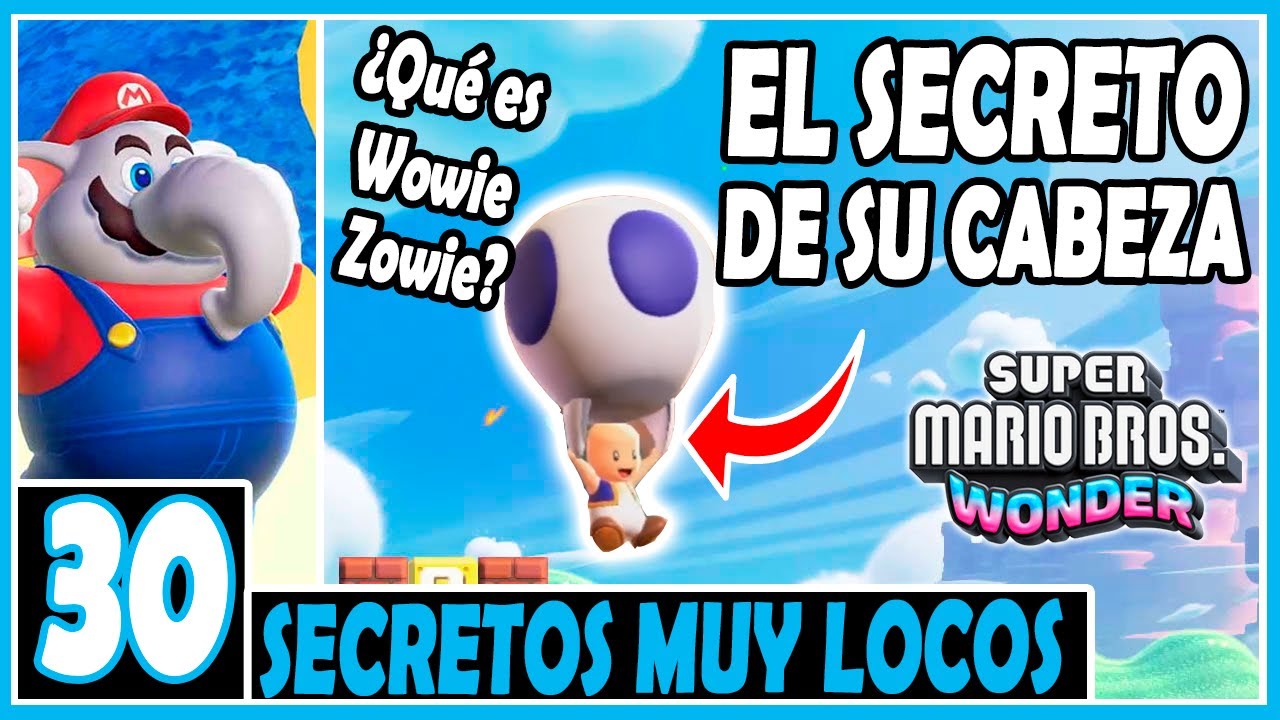 30 SECRETOS muy LOCOS de SUPER MARIO BROS WONDER (CURIOSIDADES- Nintendo Switch) | N Deluxe