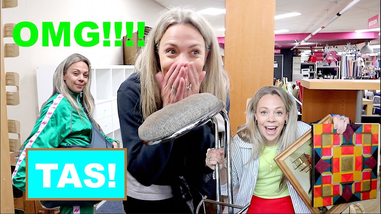 Huis INRICHTEN met KRINGLOOP spullen! DROOMTAS is af!